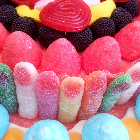 King-Size tarta de chuches XXL 50 personas