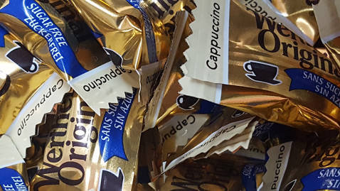 Werther's cappuccino sin azúcar 100gr