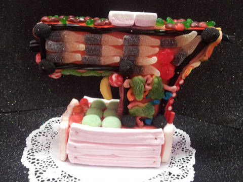 Glock 47 - pastel de chuches a medida