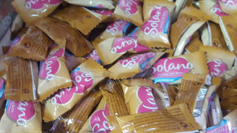 Caramelo Solano fresa sin azúcar 100gr